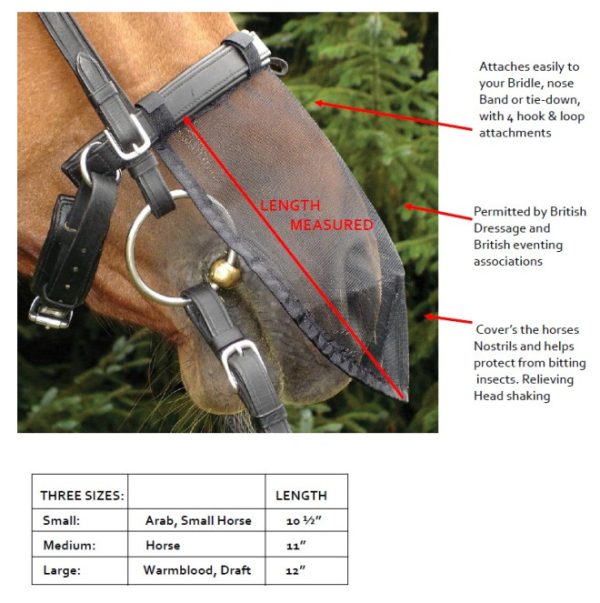 Cashel Quiet Ride Nose Net - Image 2