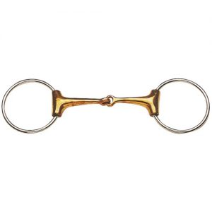 Loose Ring Eggbutt Bit w/Copper Mouth