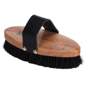 Huntington Pure Black Bristle Body Brush