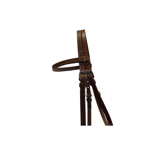 Fort Worth Headstall w/Buckle Bit Ends - Image 3