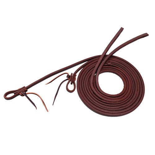 Professional's Choice Harness Leather Split Reins - Heavy Oil - Image 4