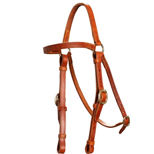 Fort Worth 5/8 inch Barcoo Bridle Head - Image 2