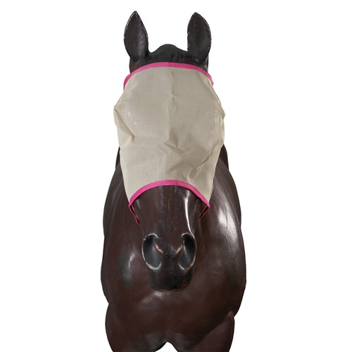 Dakota Everyday Grey Mesh Fly Mask - Image 6