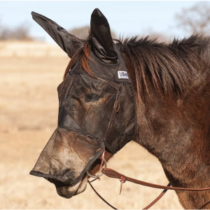 Cashel Quiet Ride Fly Mask – Mule – Long Nose & Ears
