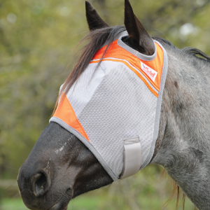 Cashel Crusader Fly Mask – Standard – Orange