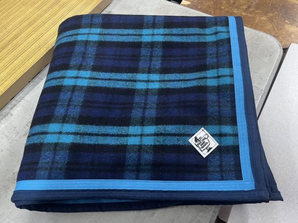 Cedar Lodge Woollen Tartan Float Rug (511gm ~ 80% wool)