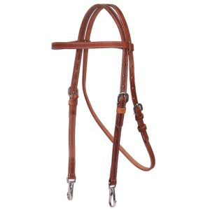 Fort Worth Work Headstall Snap Ends