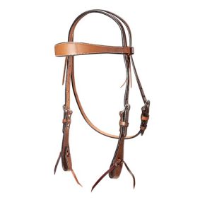 Fort Worth Tapered Browband Headstall