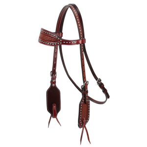 Fort Worth Turquoise Basket Headstall