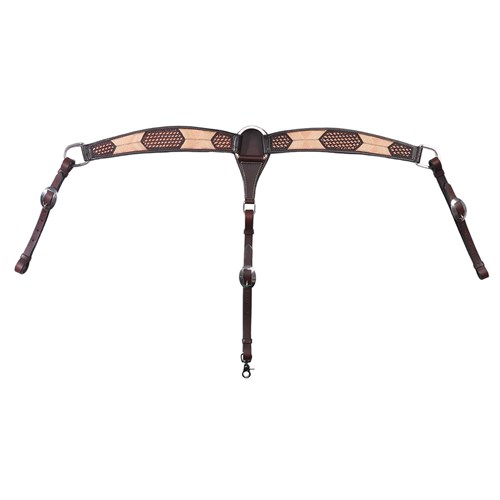 Fort Worth Cochise Breastcollar - Two Tone
