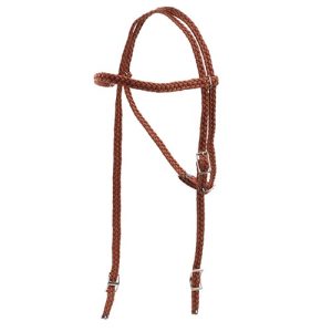Supreme Western Headstall w/Braided Browband