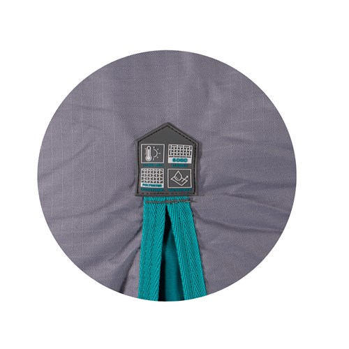 Kozy 600D 100G Fill Winter Rug - Grey - Image 7
