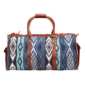 Fort Worth Overnight Navajo Bag - Blue